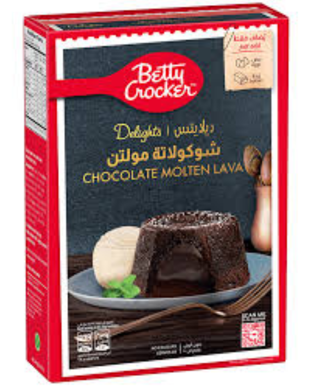 BETTY CROCKER MOLTEN LAVA CAKE MIX 400G